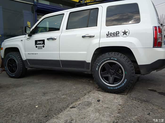 跪求自由客轮胎改装案例