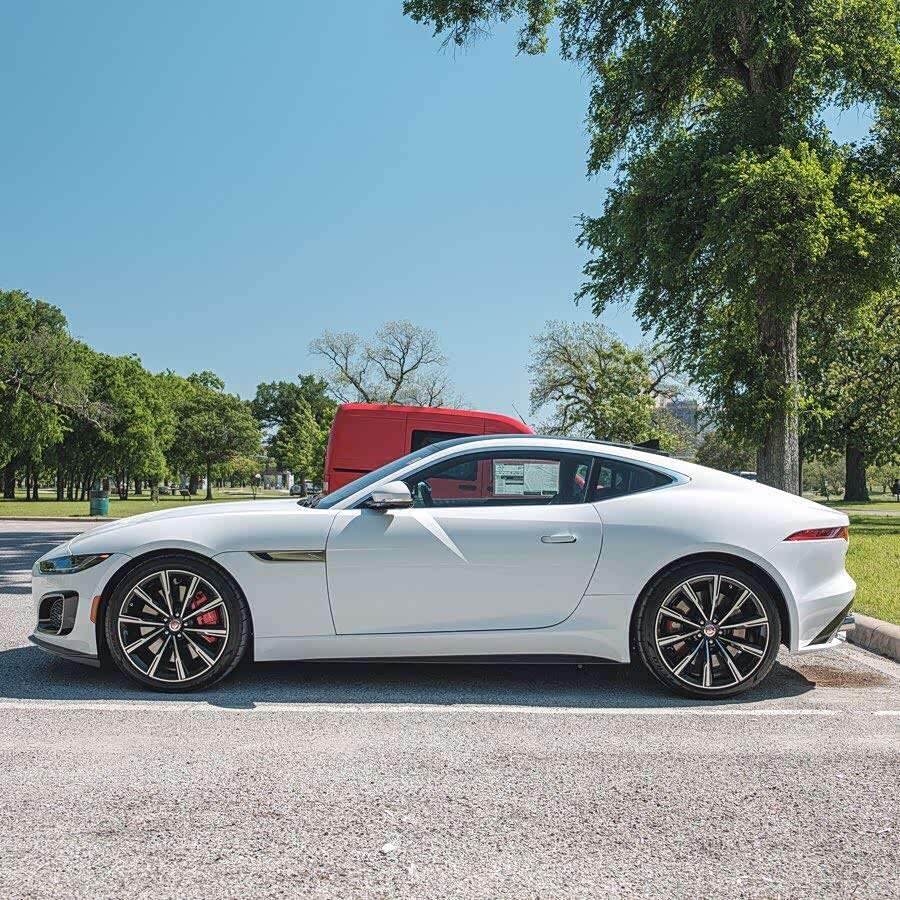 【图】白色的外观非常大气又优雅_捷豹f-type论坛_汽车之家论坛