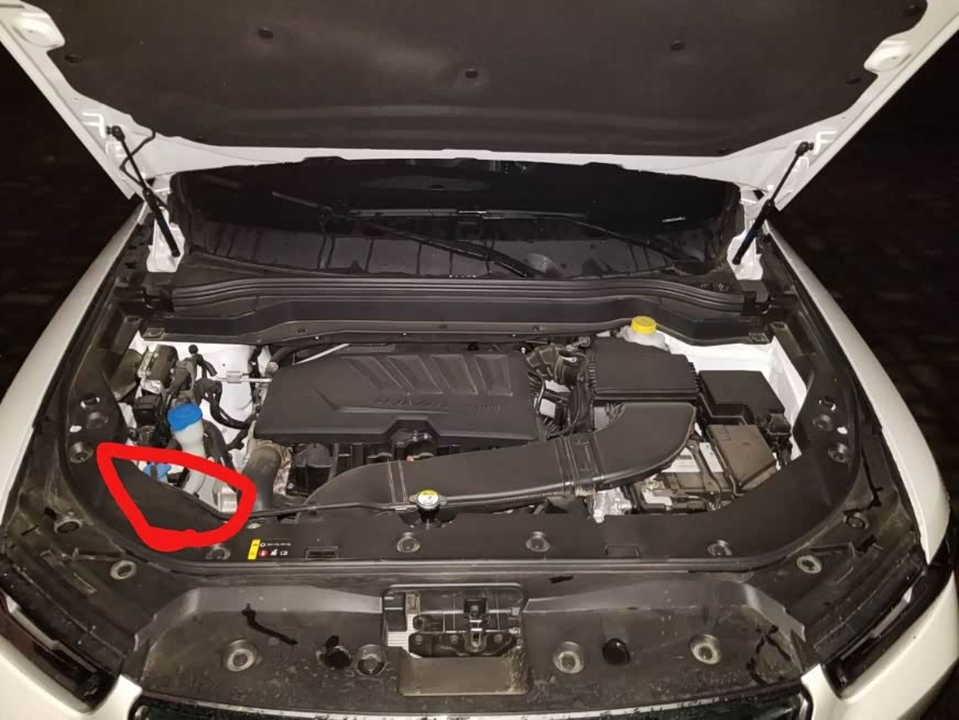 【图】大家看看这冷却液少不少_哈弗h6论坛_汽车之家论坛