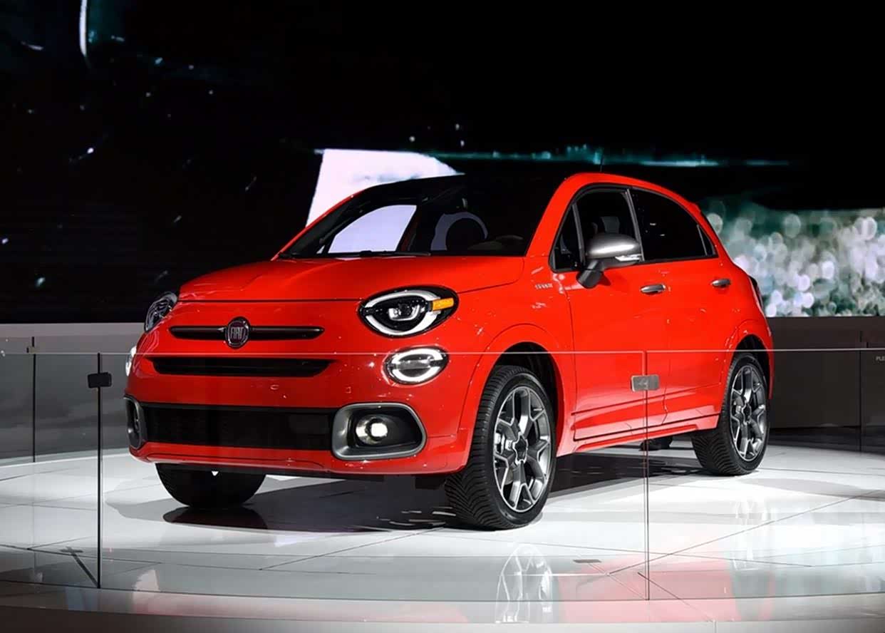 菲亚特500x sport,运动感一般强,视觉效果也一般