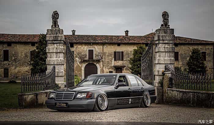 改装车超话气质大佬奔驰w140s级