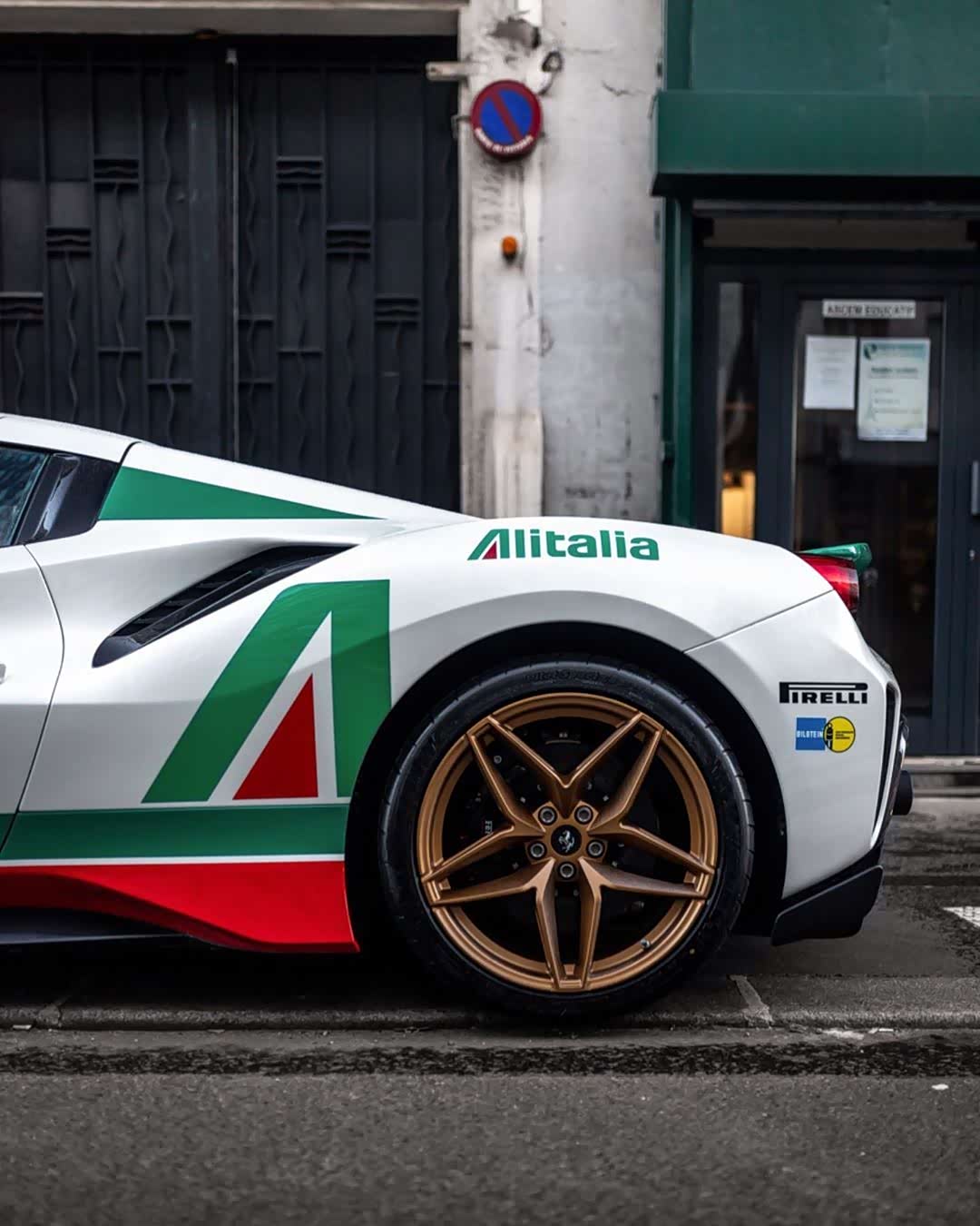 赛道图装的法拉利488迷人至极