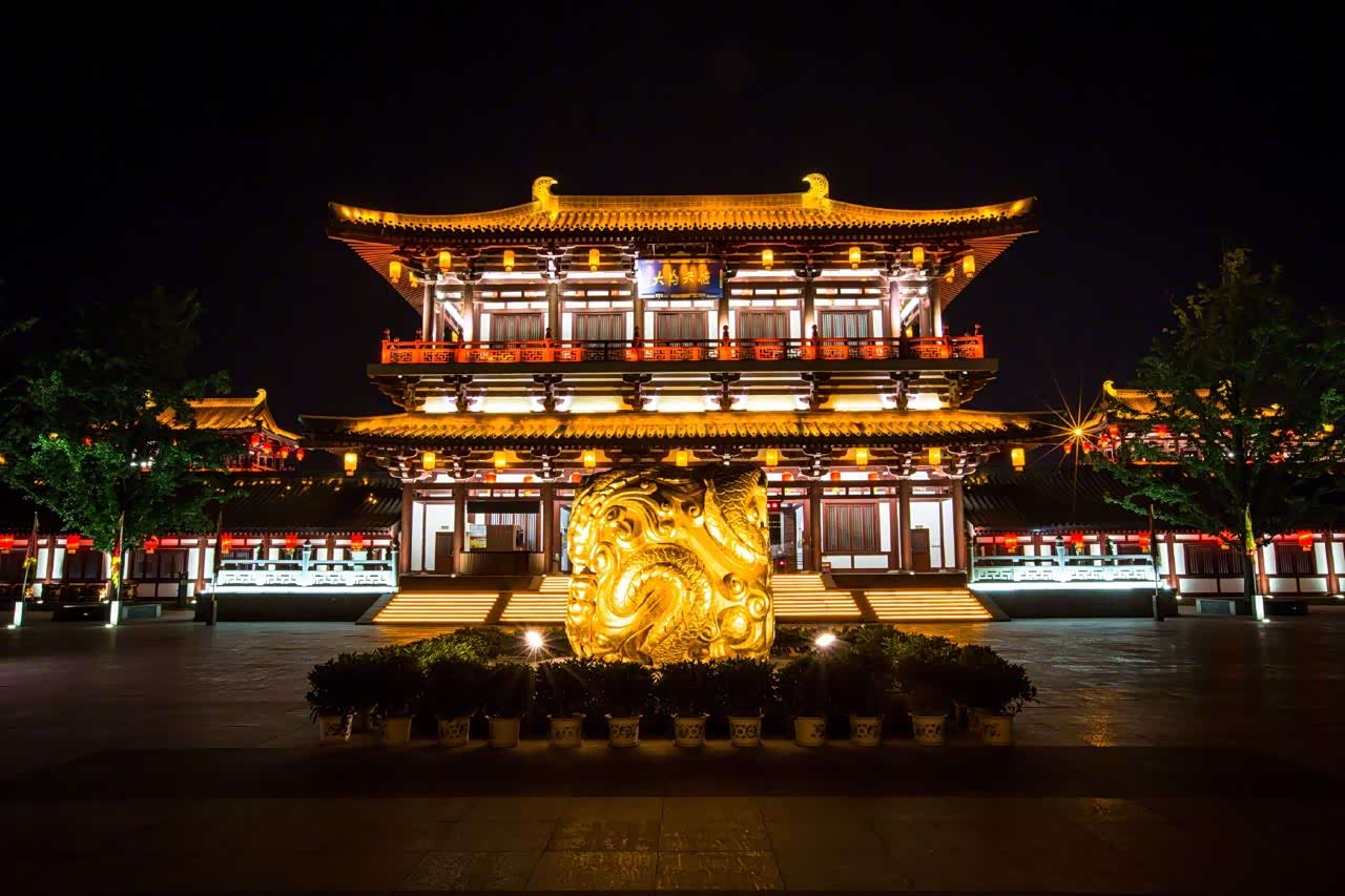 大唐芙蓉园它是中国最大的仿唐皇家建筑群