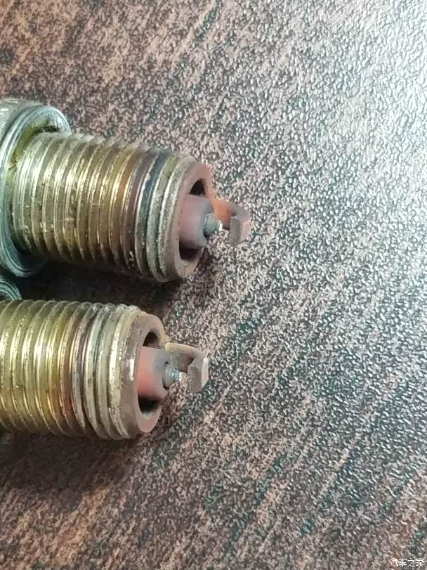 更换了火炬k7rti铱金火花塞