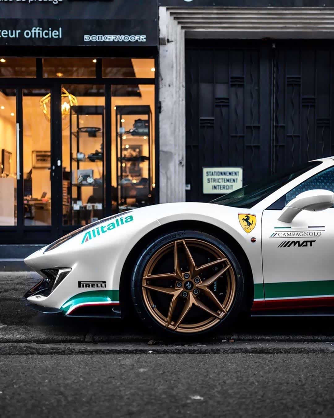 赛道图装的法拉利488迷人至极