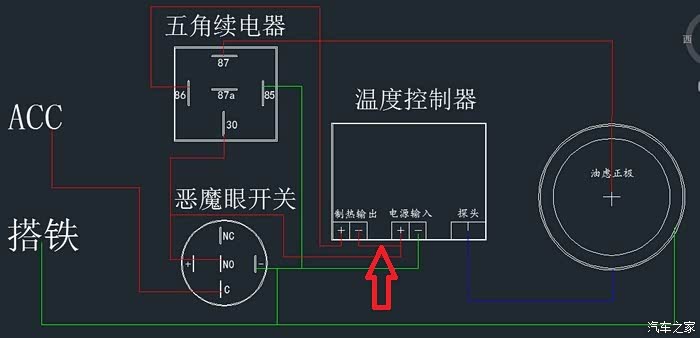 lu大师科普一下5脚继电器接法3月30日更新车台接法