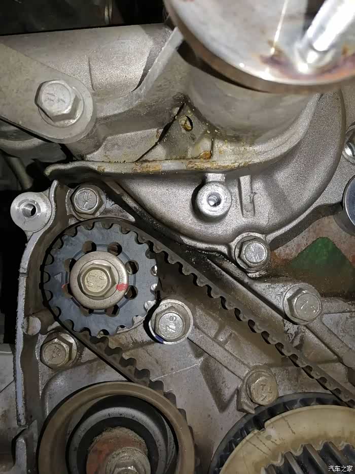 92000公里汽油20t今天换的正时皮带有对点图片型号