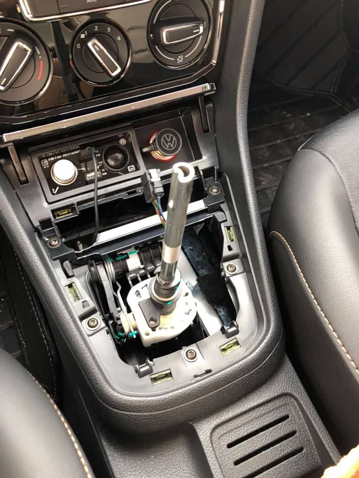 18宝来手舒更换运动档杆分享