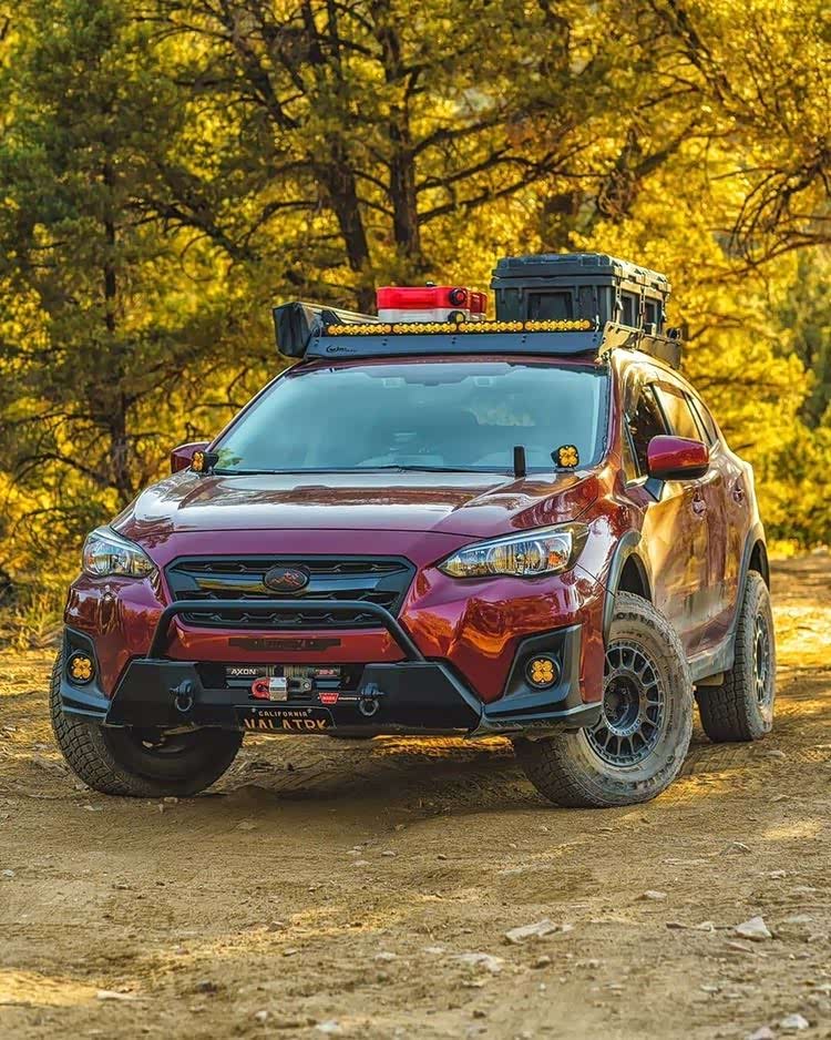 斯巴鲁xv重度改装非常符合斯巴鲁suv的特性