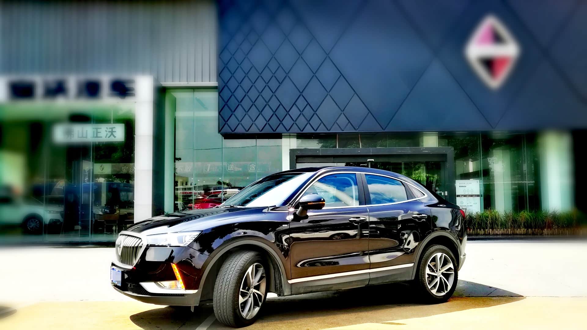 100天的等待!狮子王的星座御用宝沃bx6gt玛瑙黑顶配终于回到店了