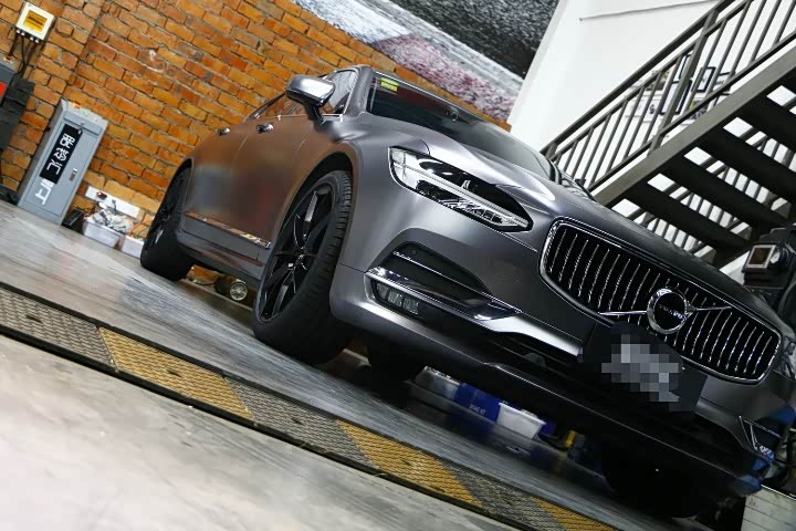 【图】volvo s90 改色换轮毂_沃尔沃s90论坛_汽车之家论坛