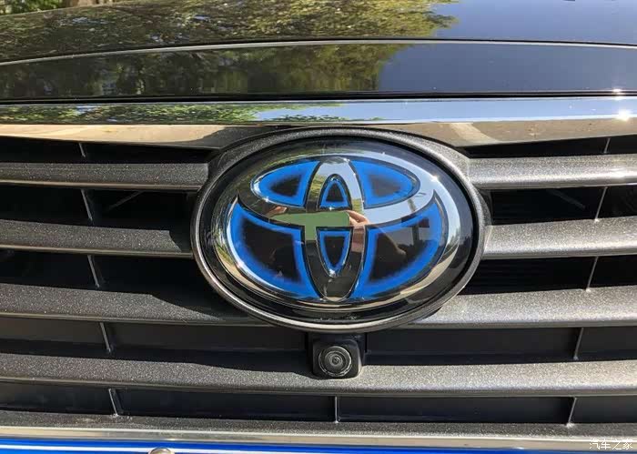 丽的车标设计,油电混合动力电的特有的车标.