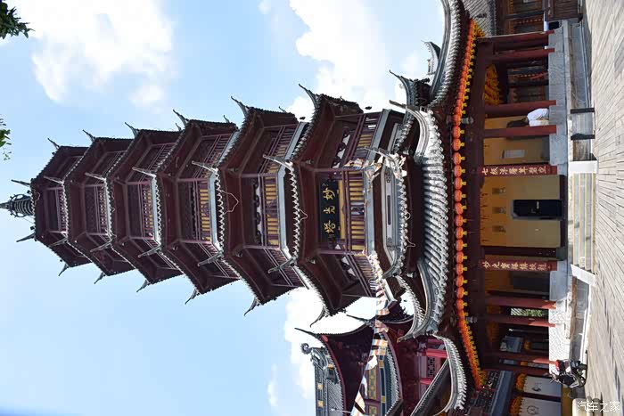 妙光塔,站在塔顶可以看见南禅寺的一切景象