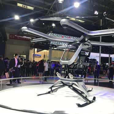 小鹏的八轴单人飞行器,这个好酷!