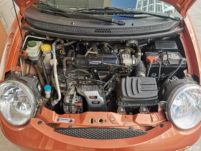 【图】小qq发动机舱照片,_奇瑞qq/qq3/qq6论坛_汽车之家论坛