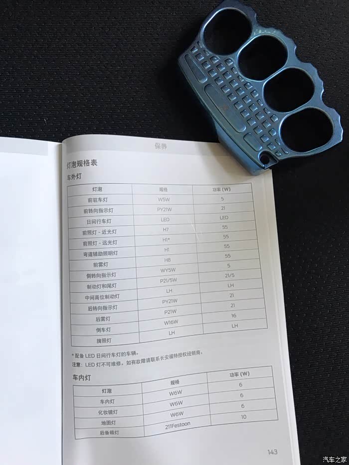 2018款福克斯车主手册保养进度