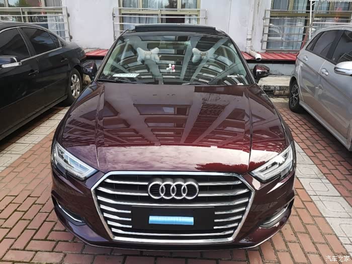 【图】昨天提车了a3三箱西拉红1.4t风尚型_奥迪a3论坛_汽车之家论坛