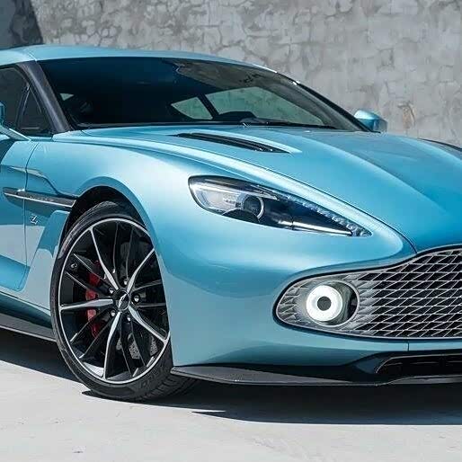 阿斯顿马丁vanquish zagato coupe.
