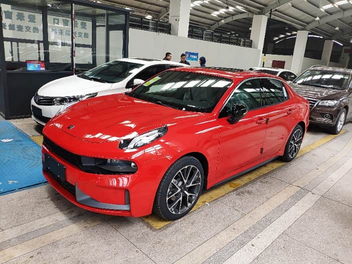 坐标苏州提车领克03劲p红色