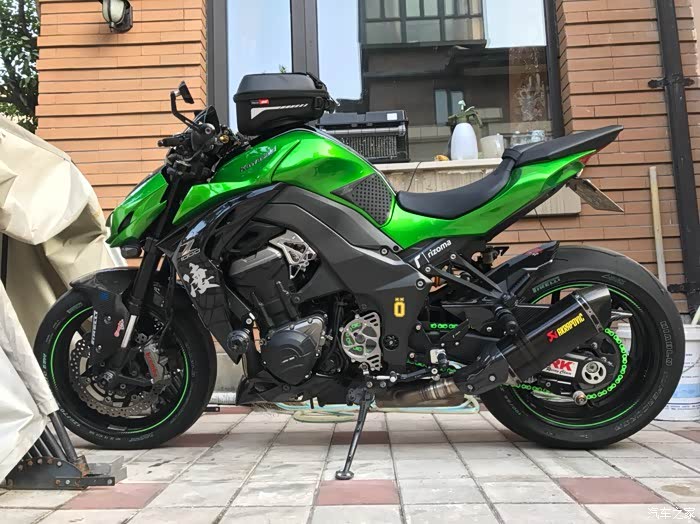 川崎z1000改装作业