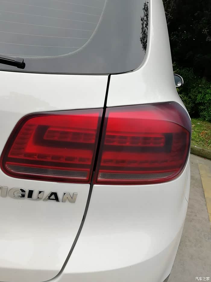 途观尾灯改色作业,多图.