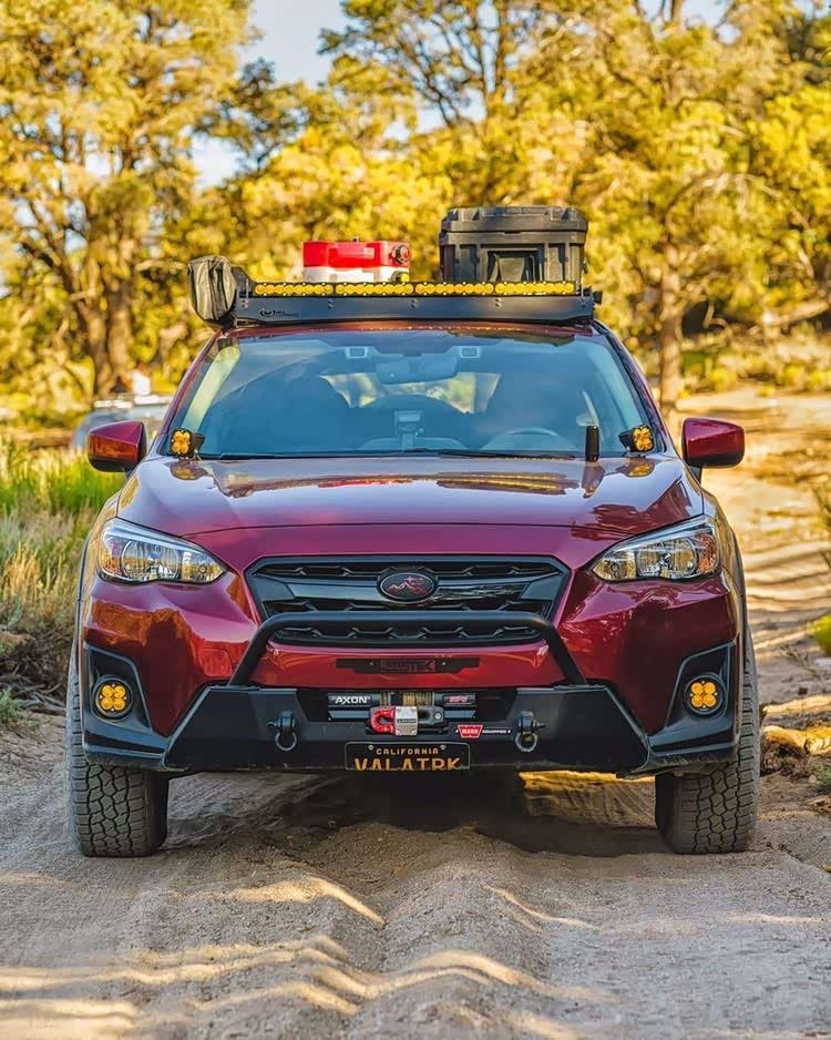 斯巴鲁xv重度改装非常符合斯巴鲁suv的特性