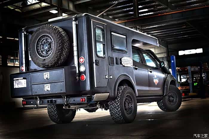 dmax激情者越野房车专业的底盘调教强悍的越野性和通过性