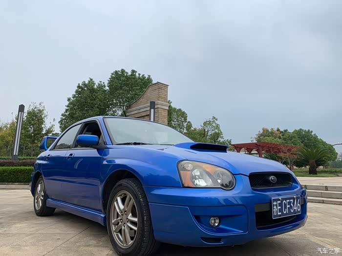 蓝色旋风八代翼豹wrx