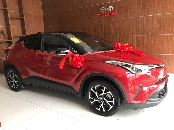 【图】红色c-hr提车作业_丰田c-hr论坛_汽车之家论坛