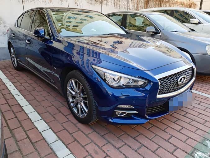 【图】q50l偶遇骚蓝兄弟_英菲尼迪q50/q50l论坛_汽车之家论坛