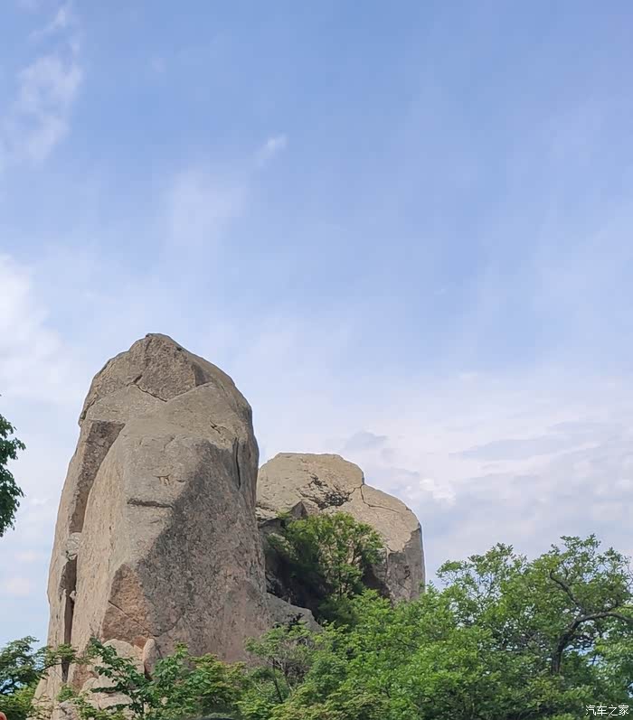 夏天全家出游,带着小7出发抚顺三块石