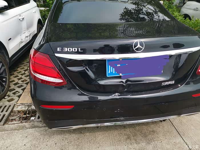 【图】e300l,被追尾,车修好了却不能提_奔驰e级论坛_汽车之家论坛