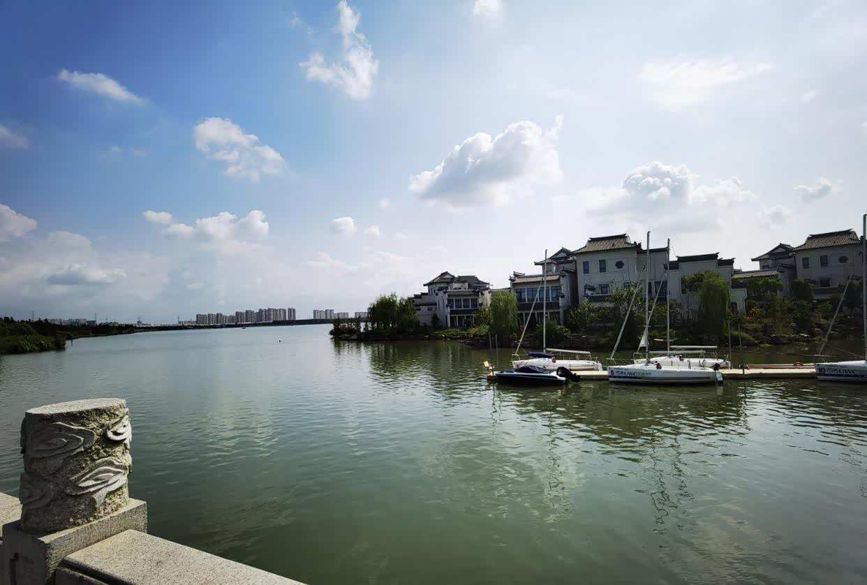 美丽的昆承湖畔休闲好去处