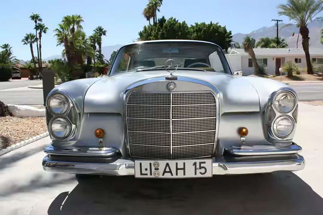 韵味十足的1967款奔驰250se