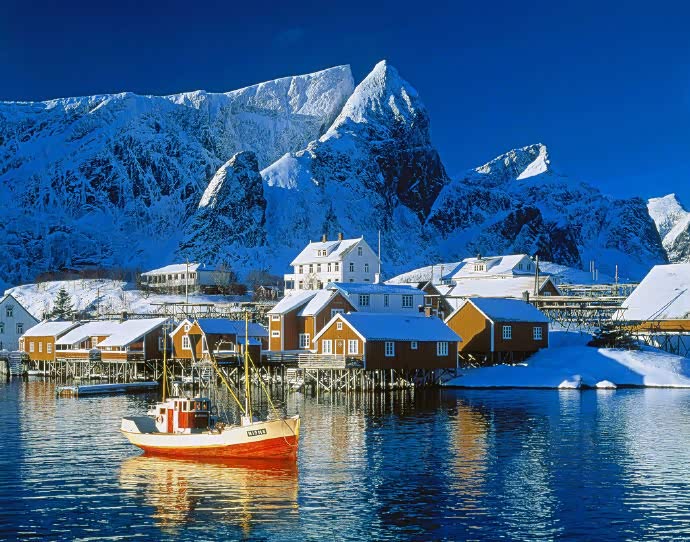 北欧五国之一挪威美景