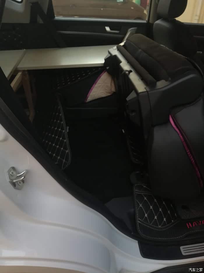 哈弗m6改床车交流帖申精本人已经改装完成