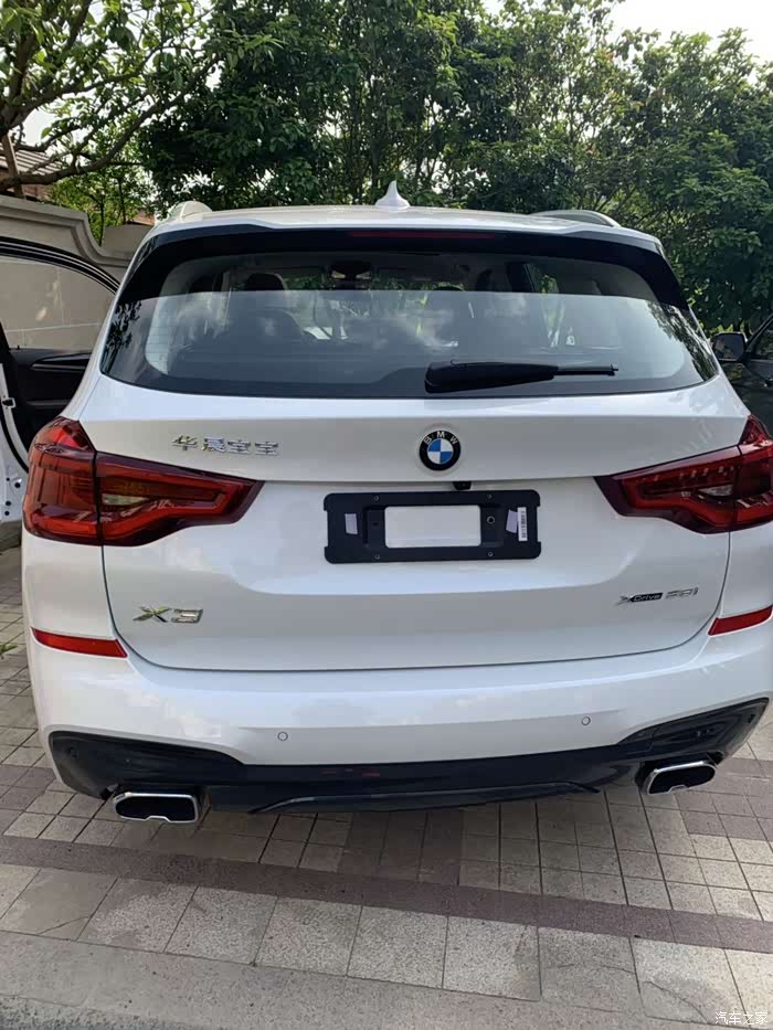 你们的x3华晨宝马车标都弄掉没?