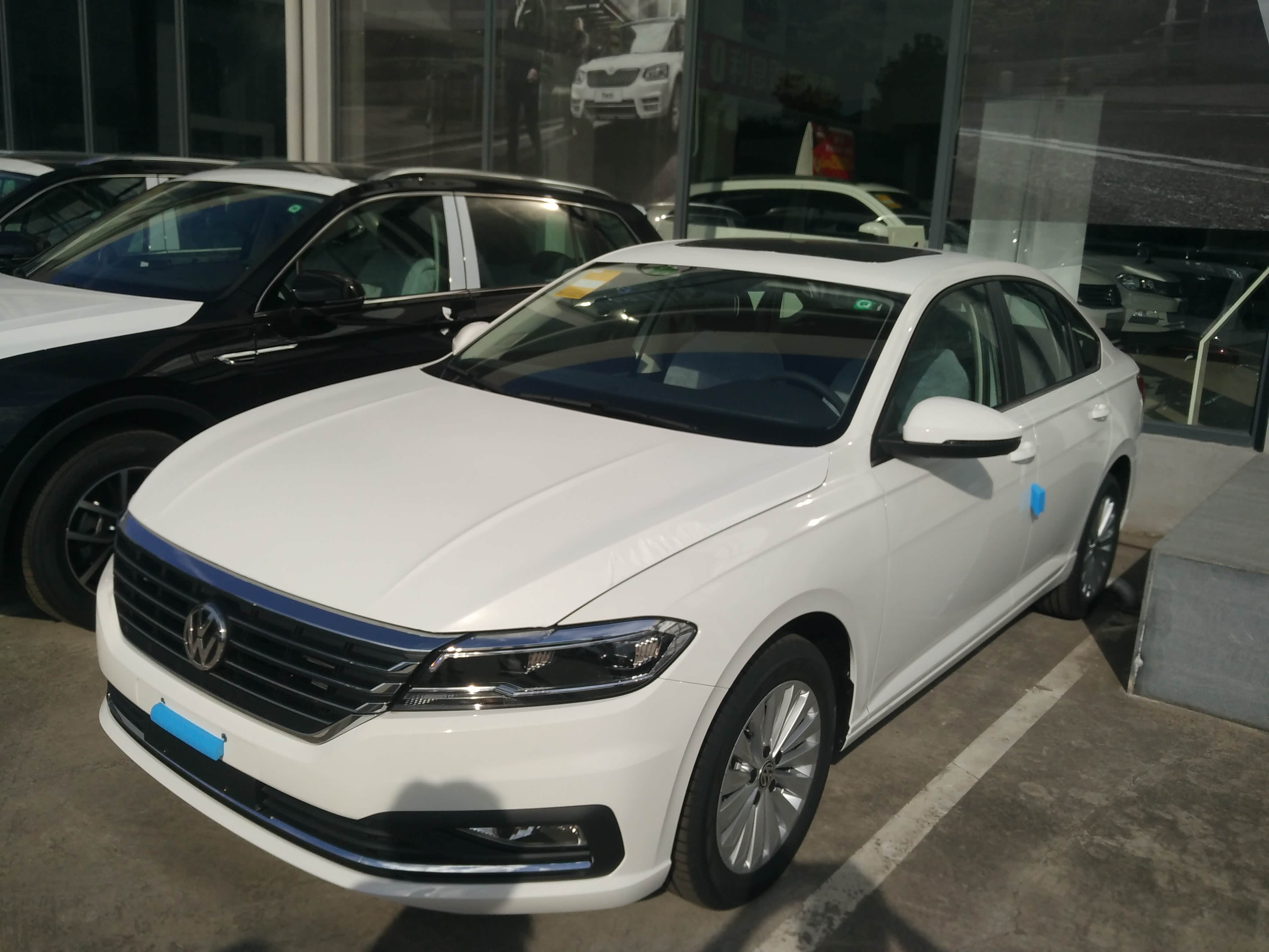 朗逸18plus自动舒适版,15.5落地