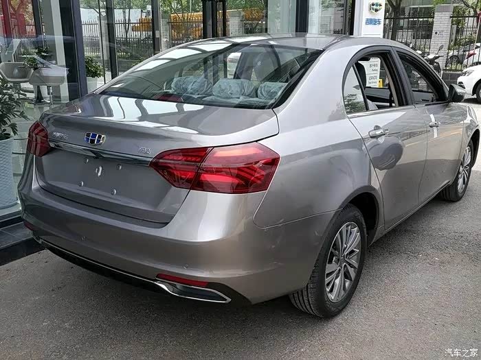 全新帝豪钛金灰真的漂亮大家觉得呢