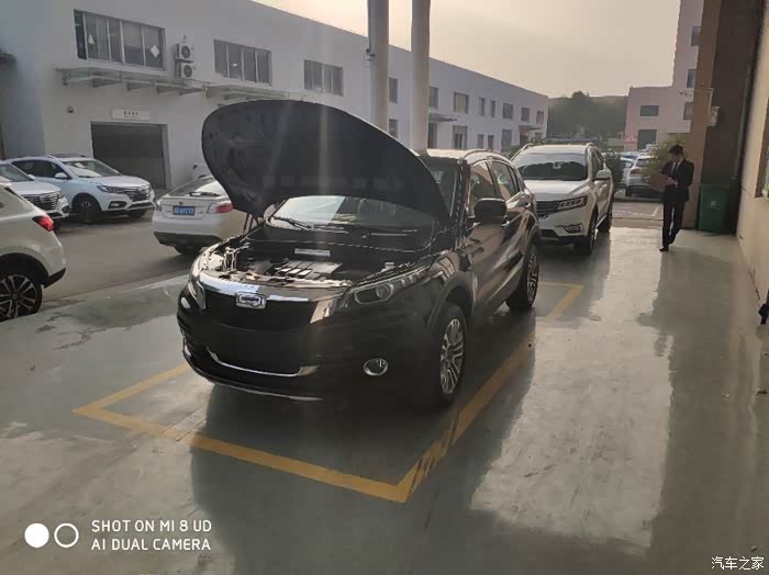 45度的美照来一个,准备验车