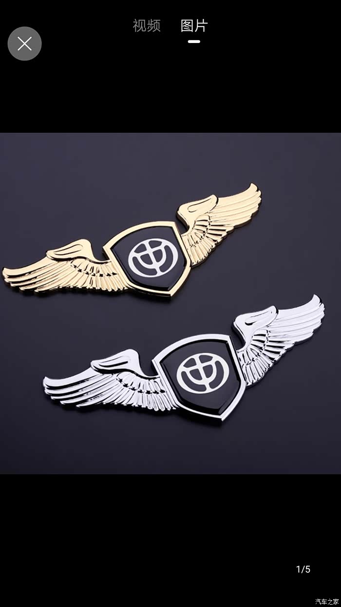 上一个漂亮的中华车标