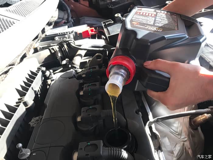 给4008换一种机油体验一下