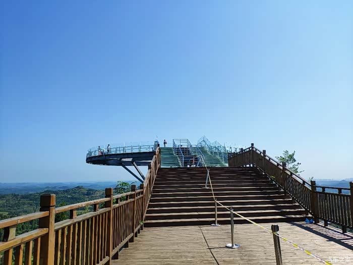 国庆南充之行第二日七坪寨美不胜收