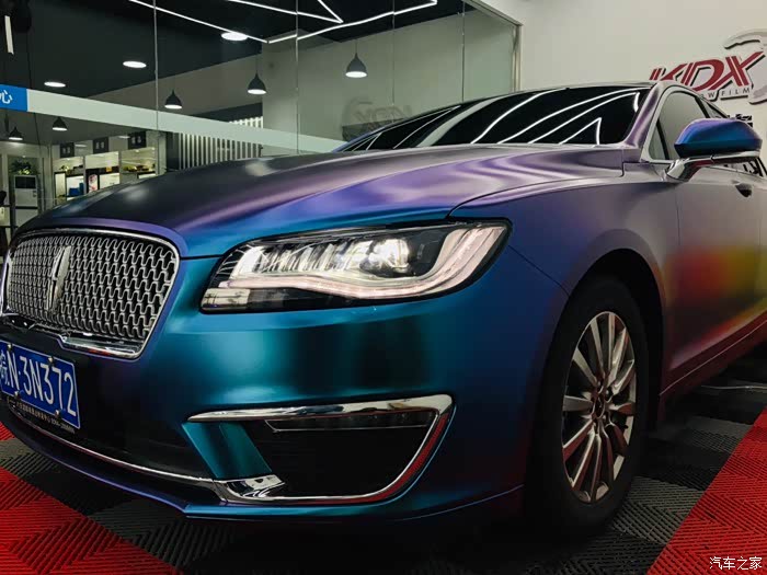 【图】mkz贴膜改色之路_林肯mkz论坛_汽车之家论坛