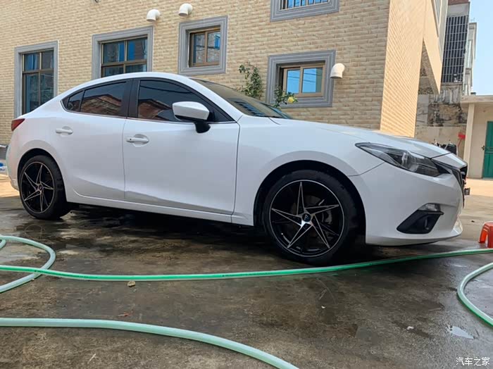 17昂克赛拉改17寸轮毂