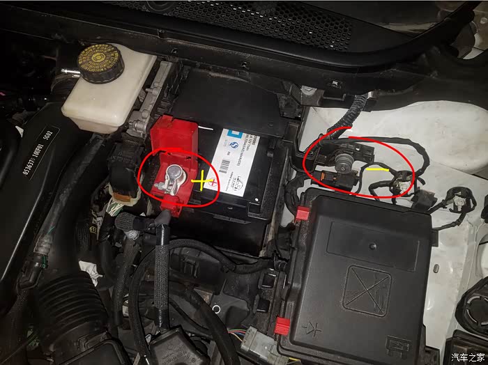 【图】18款308如何给别的车搭电_标致308论坛_汽车之家论坛