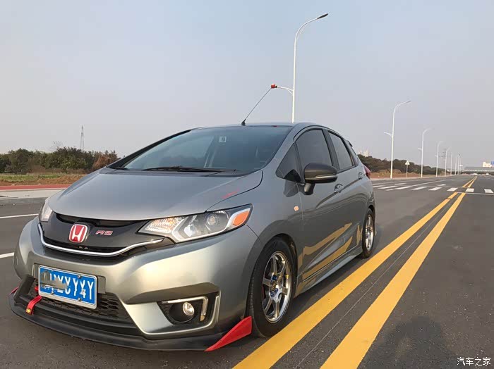 【图】【一周年思想汇报】-honda- gk5水泥灰_飞度论坛_汽车之家论坛