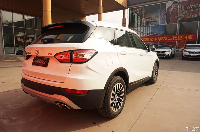 中华v6看车/到店试驾/提车#硬派v6,大气之作