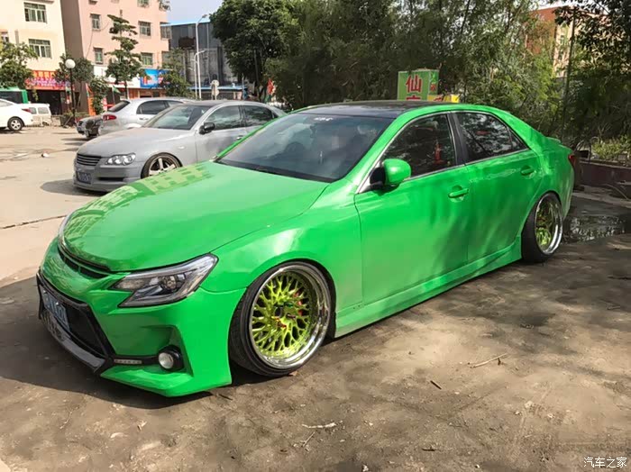 怪你过分美丽绿色锐志再次回归