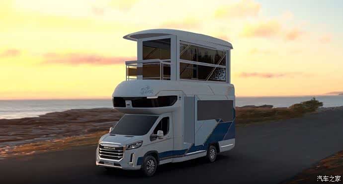 上汽大通maxusv90双层豪华别墅房车价值过百